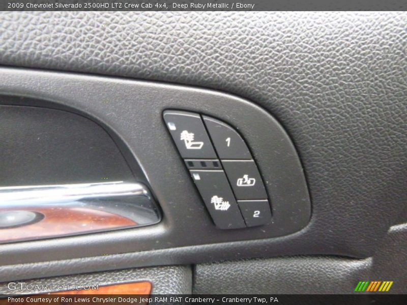 Deep Ruby Metallic / Ebony 2009 Chevrolet Silverado 2500HD LTZ Crew Cab 4x4
