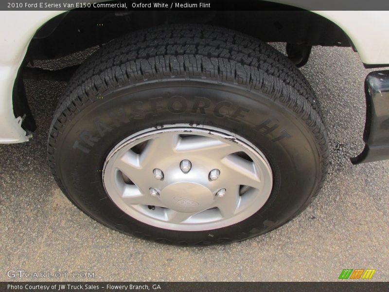 Oxford White / Medium Flint 2010 Ford E Series Van E150 Commercial