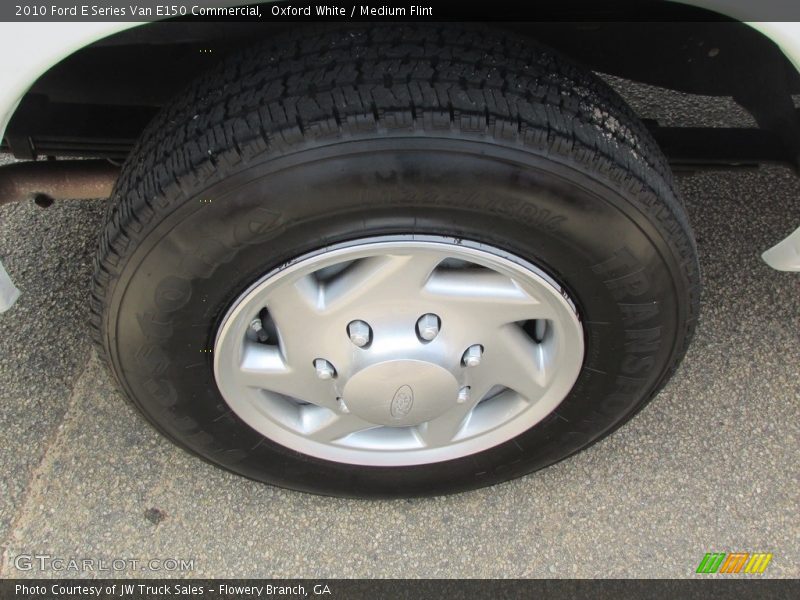 Oxford White / Medium Flint 2010 Ford E Series Van E150 Commercial