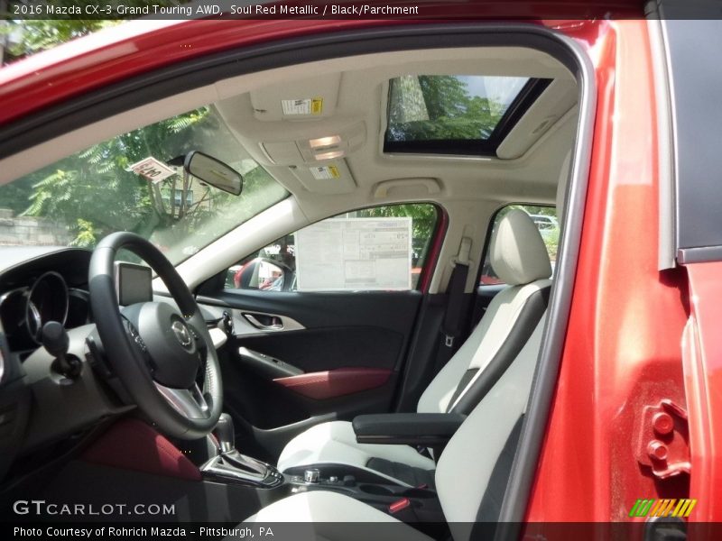 Soul Red Metallic / Black/Parchment 2016 Mazda CX-3 Grand Touring AWD