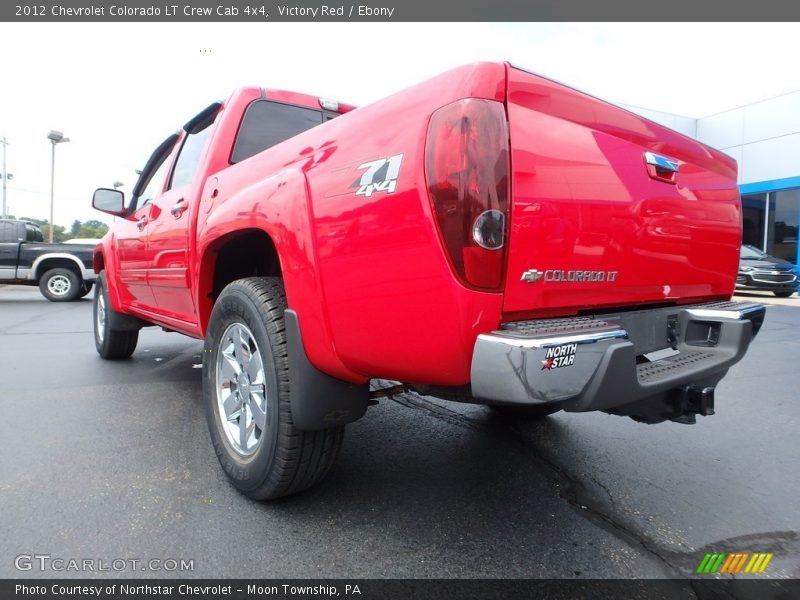 Victory Red / Ebony 2012 Chevrolet Colorado LT Crew Cab 4x4