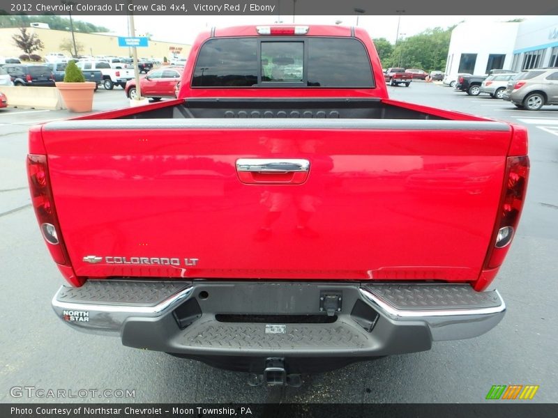 Victory Red / Ebony 2012 Chevrolet Colorado LT Crew Cab 4x4