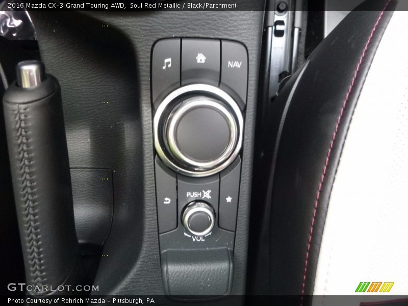 Soul Red Metallic / Black/Parchment 2016 Mazda CX-3 Grand Touring AWD