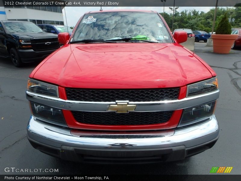 Victory Red / Ebony 2012 Chevrolet Colorado LT Crew Cab 4x4