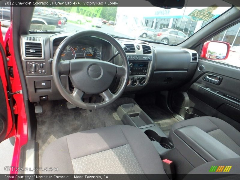 Victory Red / Ebony 2012 Chevrolet Colorado LT Crew Cab 4x4