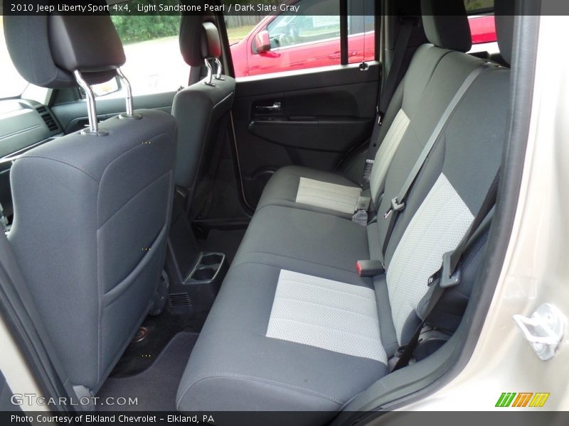 Light Sandstone Pearl / Dark Slate Gray 2010 Jeep Liberty Sport 4x4
