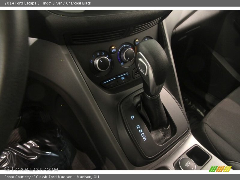 Ingot Silver / Charcoal Black 2014 Ford Escape S