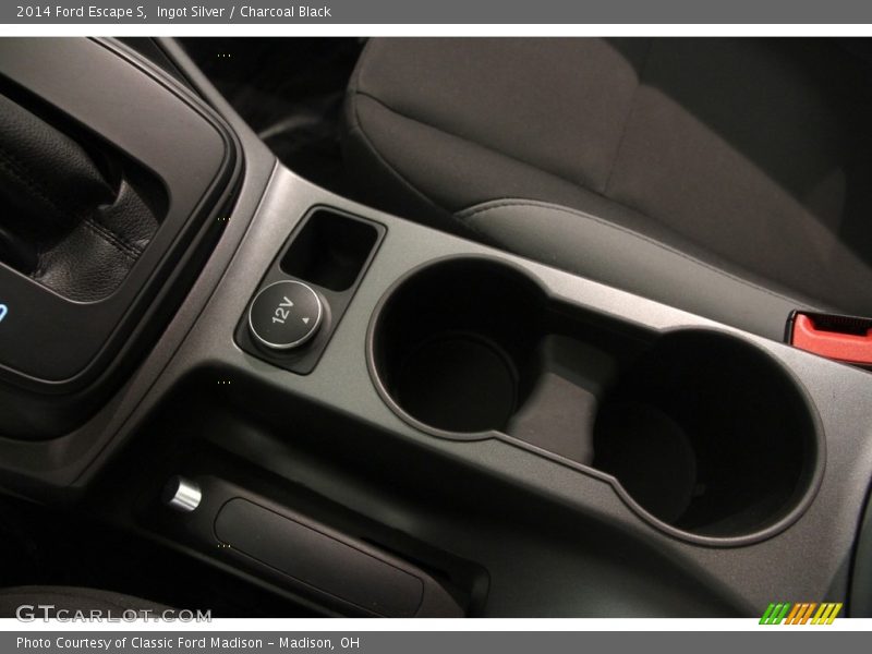 Ingot Silver / Charcoal Black 2014 Ford Escape S