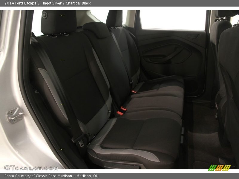 Ingot Silver / Charcoal Black 2014 Ford Escape S