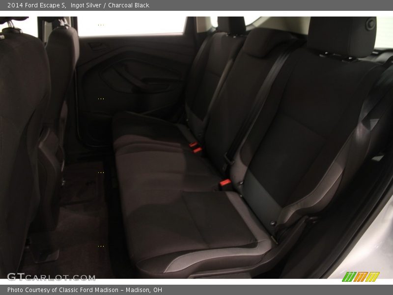 Ingot Silver / Charcoal Black 2014 Ford Escape S