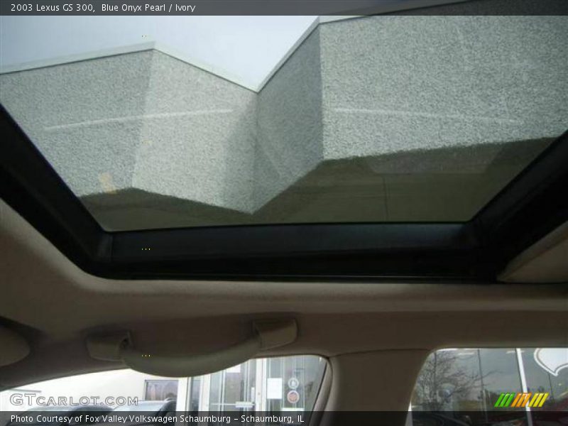 Blue Onyx Pearl / Ivory 2003 Lexus GS 300