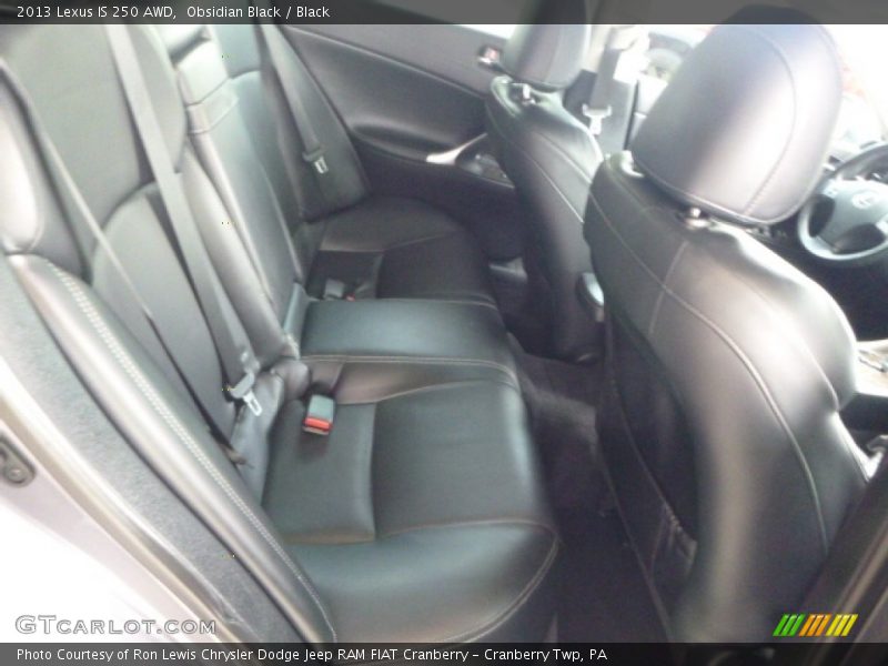 Obsidian Black / Black 2013 Lexus IS 250 AWD