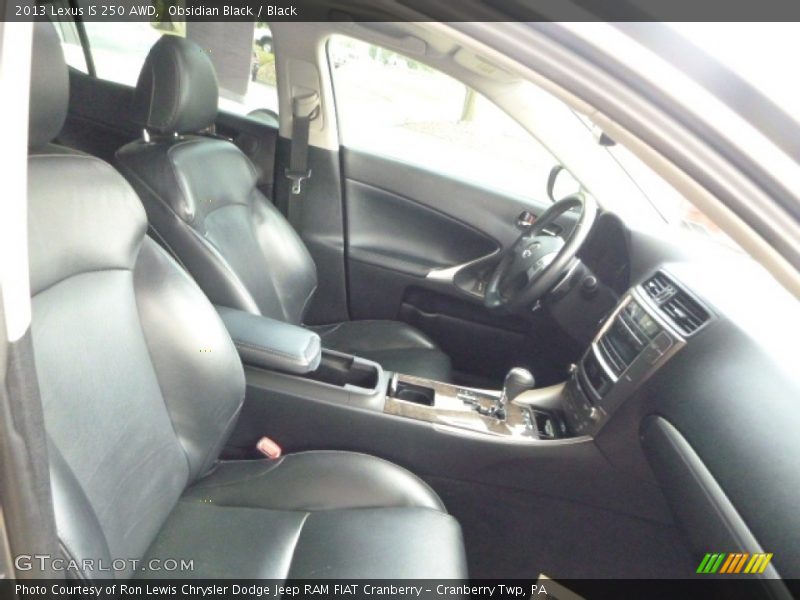 Obsidian Black / Black 2013 Lexus IS 250 AWD
