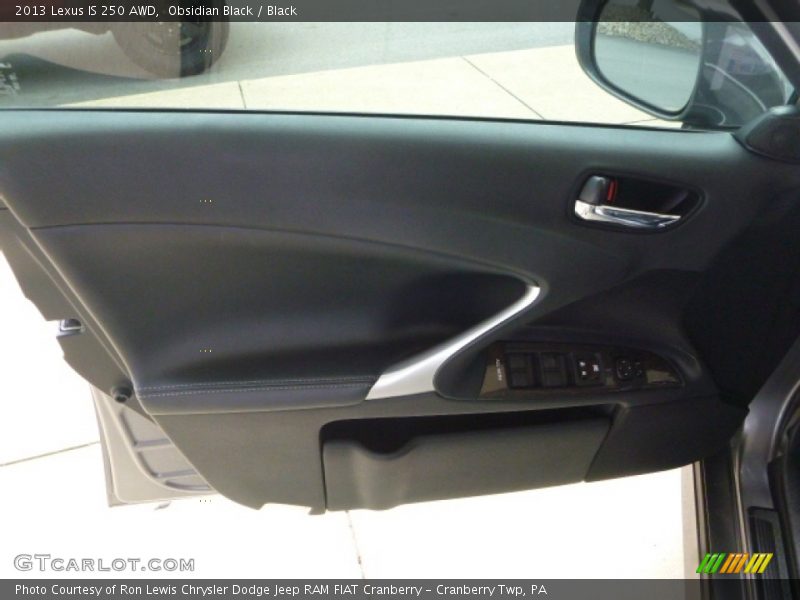 Obsidian Black / Black 2013 Lexus IS 250 AWD