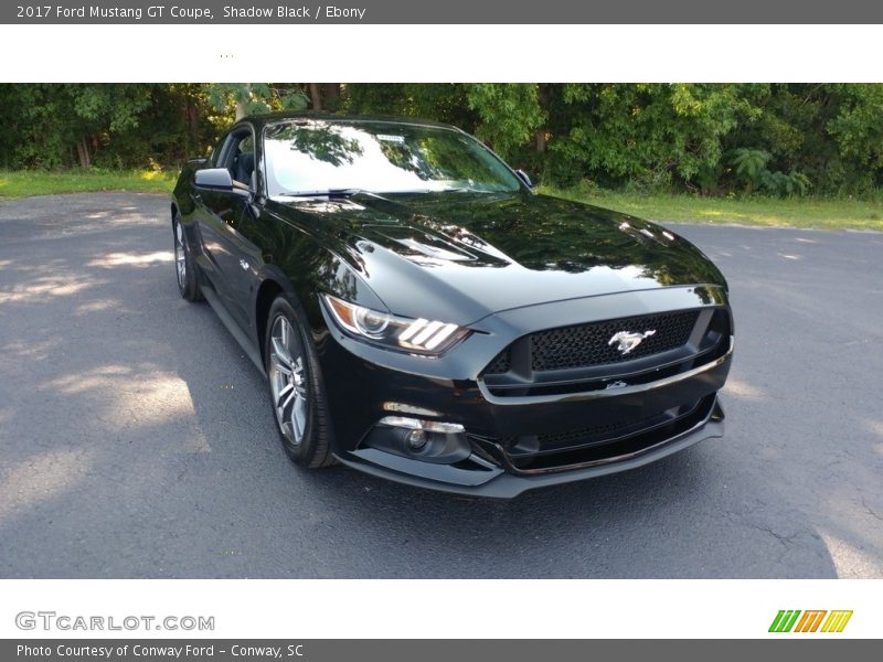 Shadow Black / Ebony 2017 Ford Mustang GT Coupe
