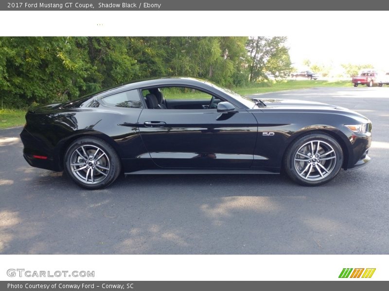 Shadow Black / Ebony 2017 Ford Mustang GT Coupe