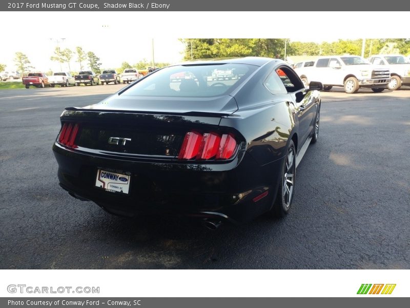 Shadow Black / Ebony 2017 Ford Mustang GT Coupe