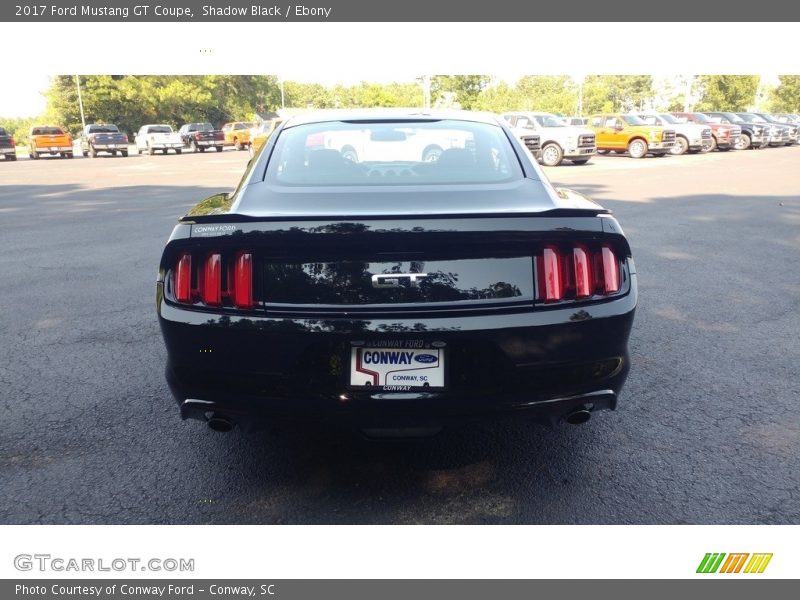 Shadow Black / Ebony 2017 Ford Mustang GT Coupe