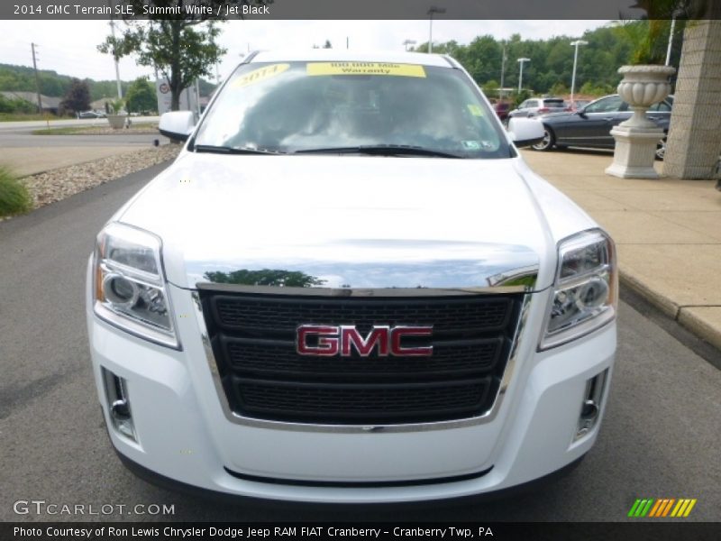 Summit White / Jet Black 2014 GMC Terrain SLE