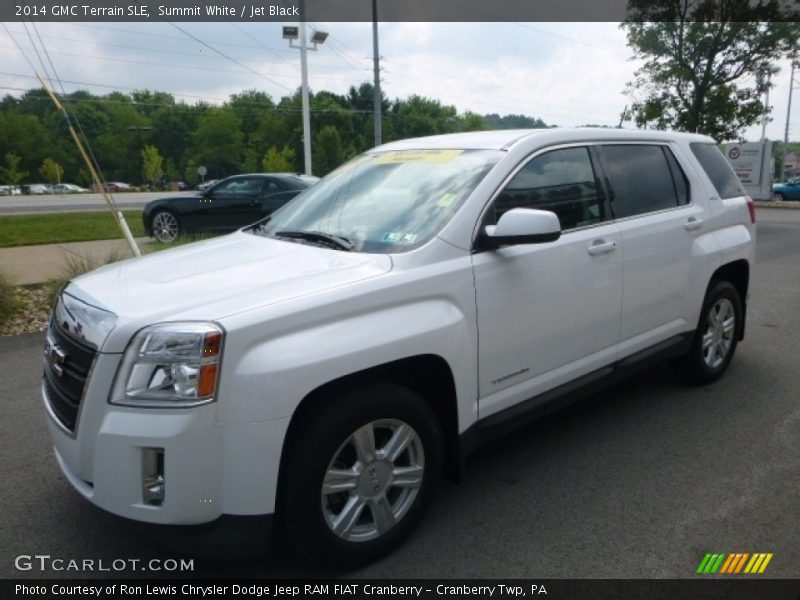 Summit White / Jet Black 2014 GMC Terrain SLE