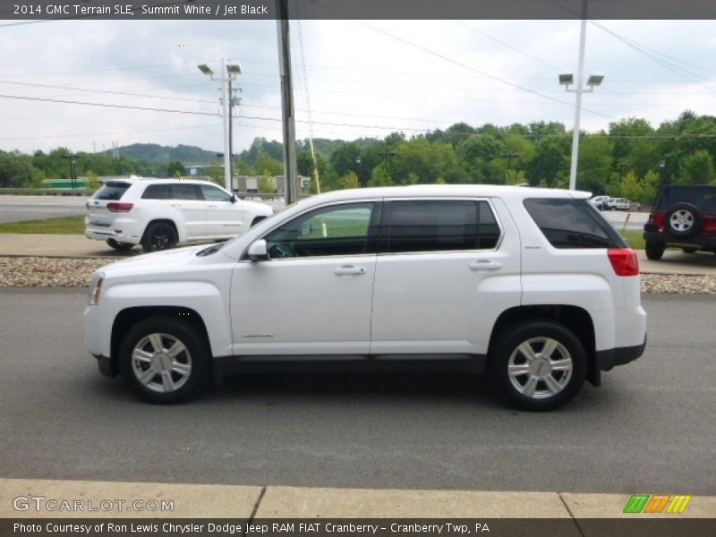 Summit White / Jet Black 2014 GMC Terrain SLE