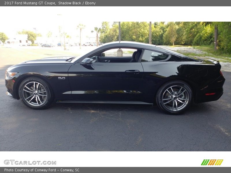 Shadow Black / Ebony 2017 Ford Mustang GT Coupe