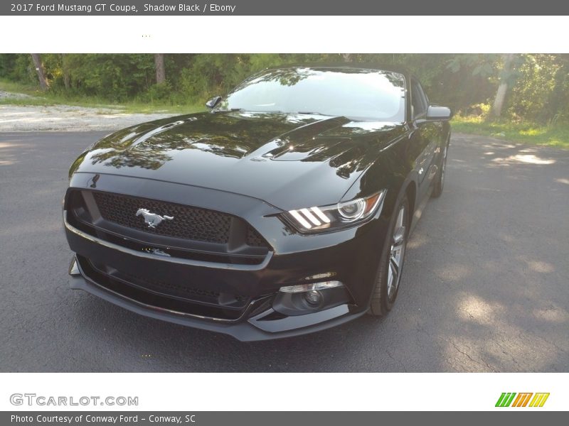 Shadow Black / Ebony 2017 Ford Mustang GT Coupe