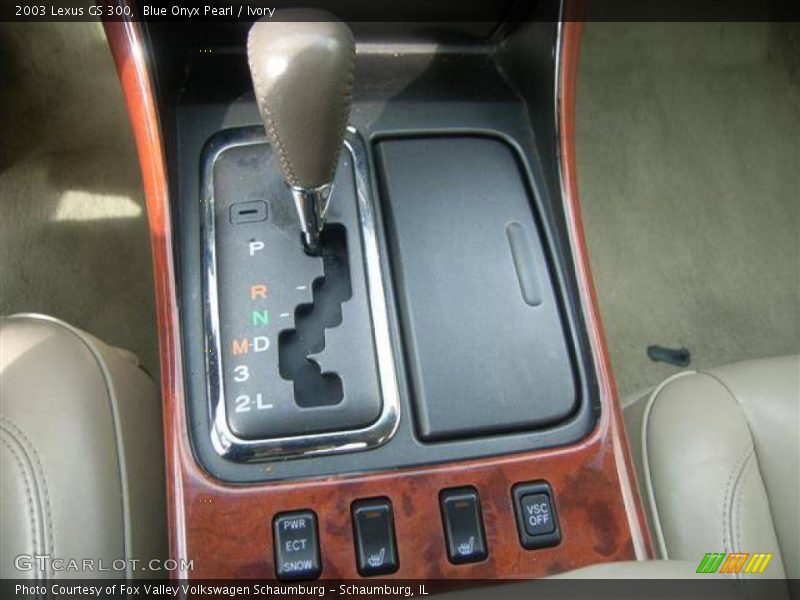 Blue Onyx Pearl / Ivory 2003 Lexus GS 300