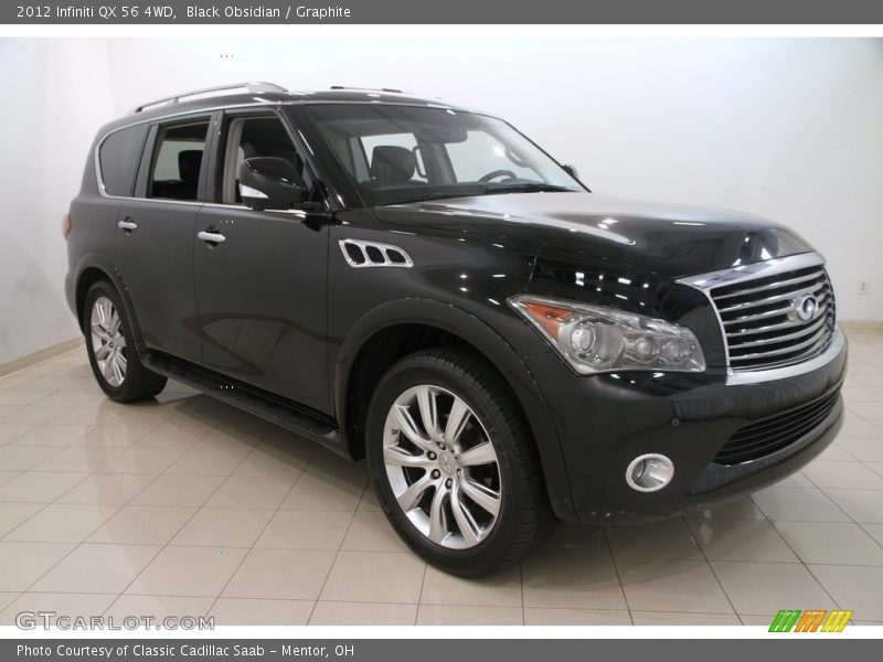 Black Obsidian / Graphite 2012 Infiniti QX 56 4WD