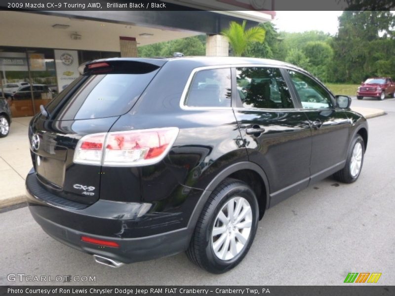 Brilliant Black / Black 2009 Mazda CX-9 Touring AWD