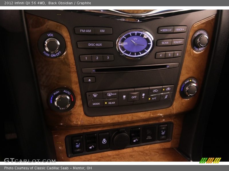 Black Obsidian / Graphite 2012 Infiniti QX 56 4WD