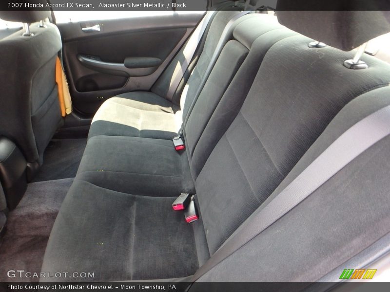 Alabaster Silver Metallic / Black 2007 Honda Accord LX Sedan