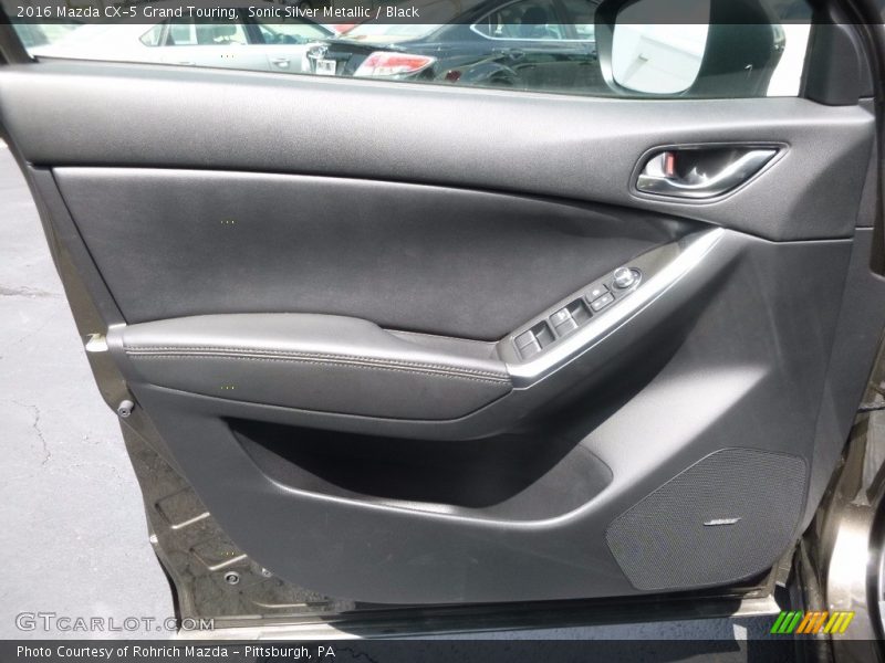 Sonic Silver Metallic / Black 2016 Mazda CX-5 Grand Touring