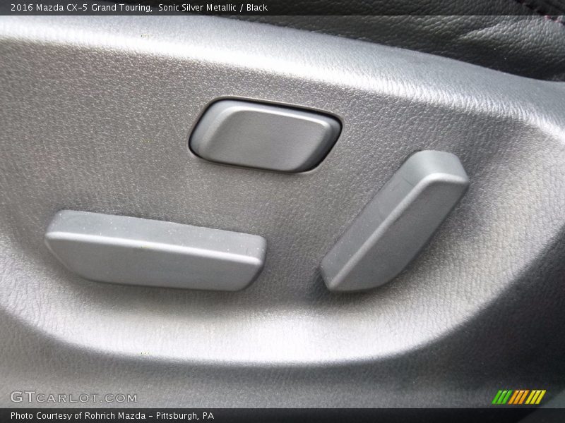 Sonic Silver Metallic / Black 2016 Mazda CX-5 Grand Touring