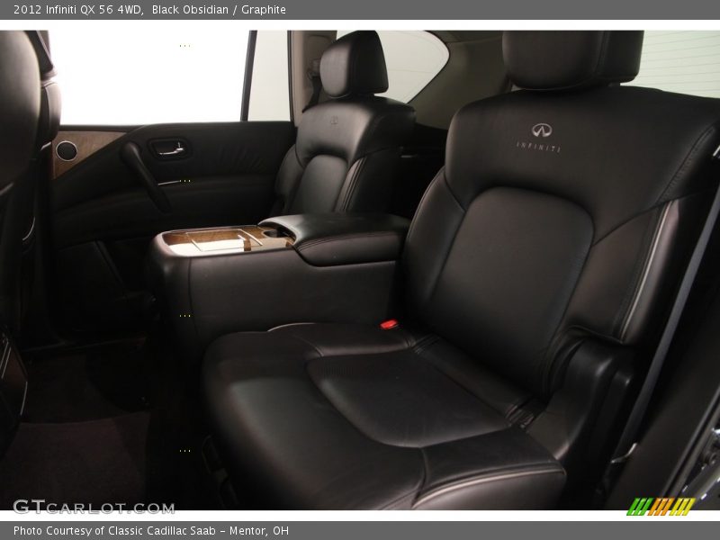 Black Obsidian / Graphite 2012 Infiniti QX 56 4WD