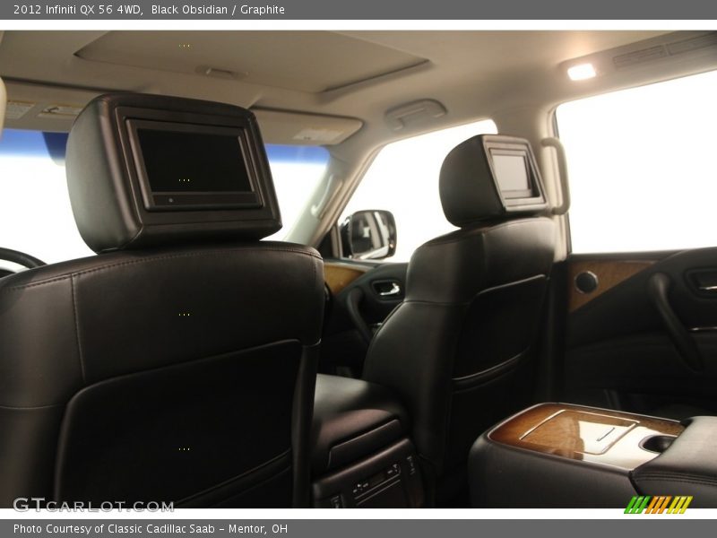 Black Obsidian / Graphite 2012 Infiniti QX 56 4WD