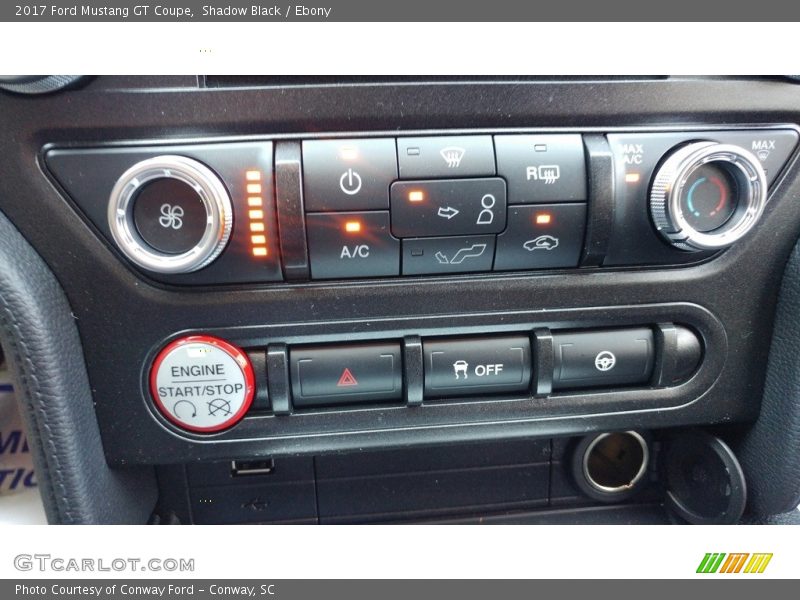 Shadow Black / Ebony 2017 Ford Mustang GT Coupe