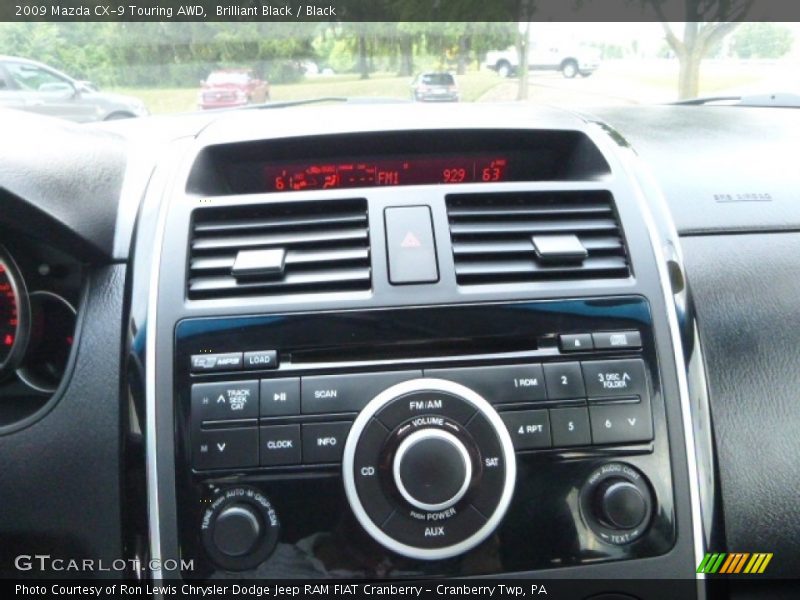 Brilliant Black / Black 2009 Mazda CX-9 Touring AWD