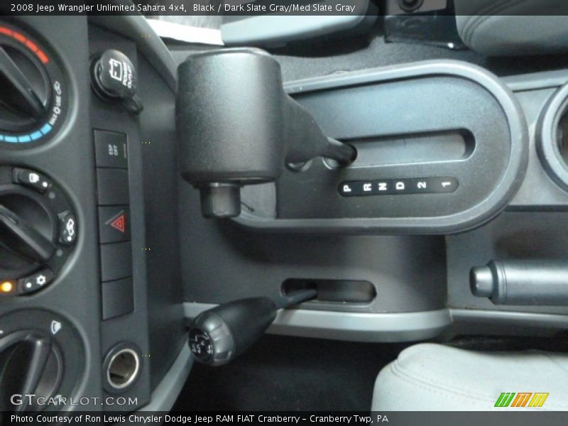 Black / Dark Slate Gray/Med Slate Gray 2008 Jeep Wrangler Unlimited Sahara 4x4