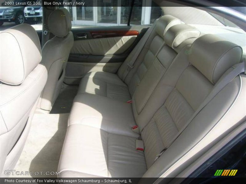 Blue Onyx Pearl / Ivory 2003 Lexus GS 300