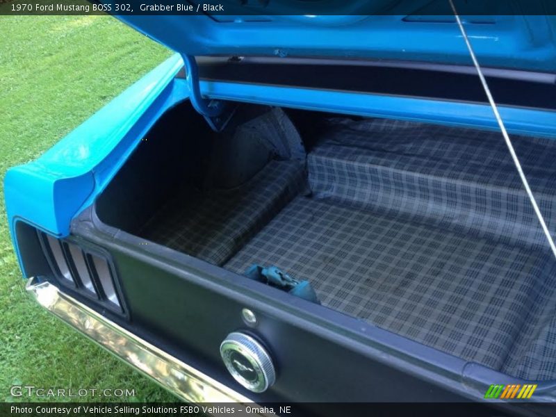 Grabber Blue / Black 1970 Ford Mustang BOSS 302