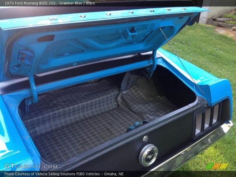 Grabber Blue / Black 1970 Ford Mustang BOSS 302