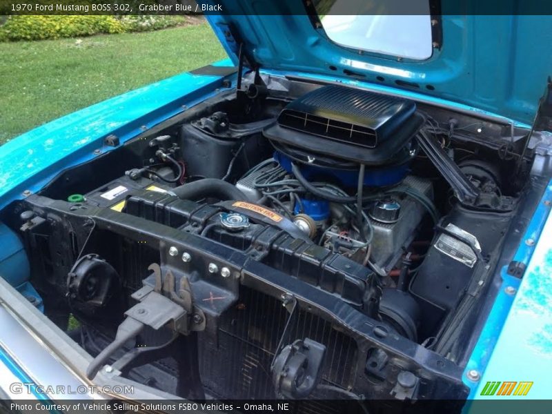 Grabber Blue / Black 1970 Ford Mustang BOSS 302