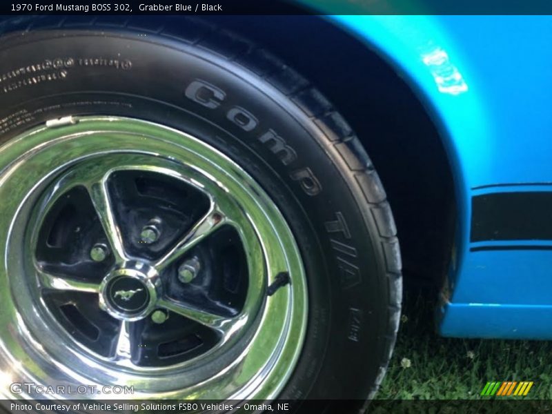 Grabber Blue / Black 1970 Ford Mustang BOSS 302