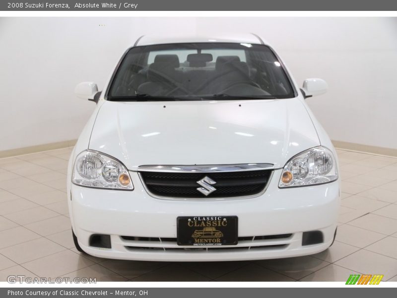 Absolute White / Grey 2008 Suzuki Forenza