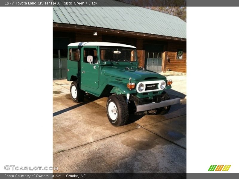 Rustic Green / Black 1977 Toyota Land Cruiser FJ40