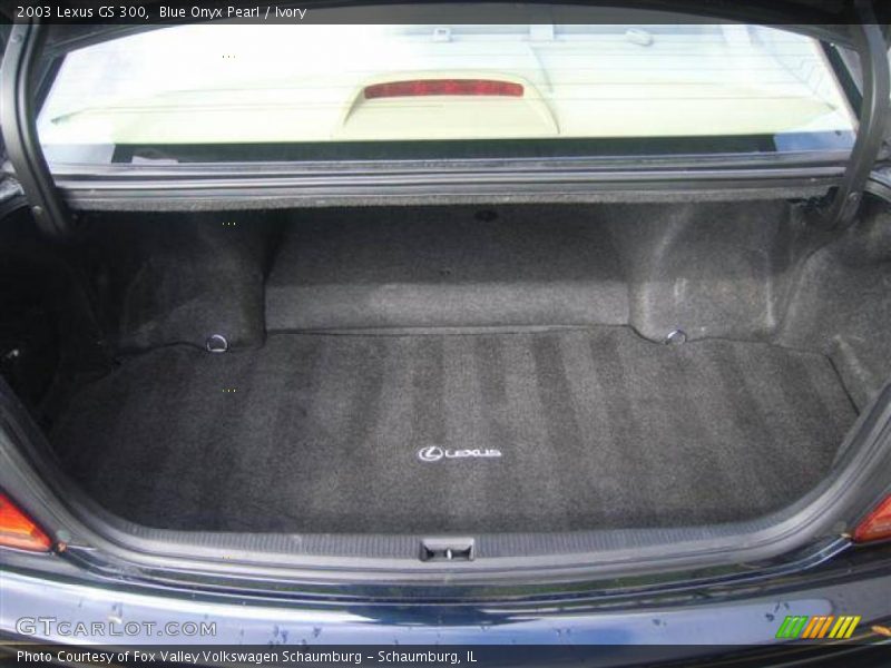 Blue Onyx Pearl / Ivory 2003 Lexus GS 300