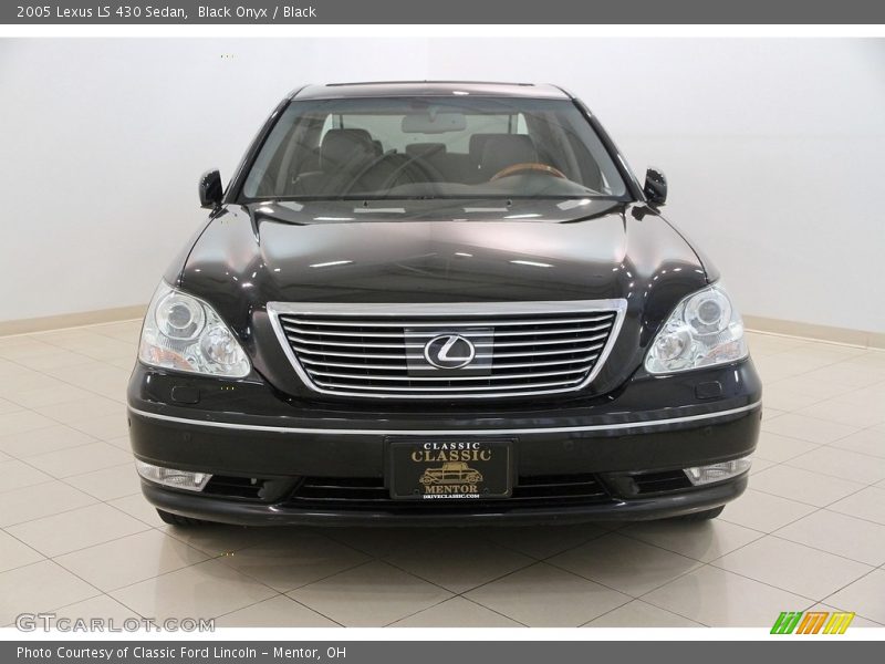 Black Onyx / Black 2005 Lexus LS 430 Sedan