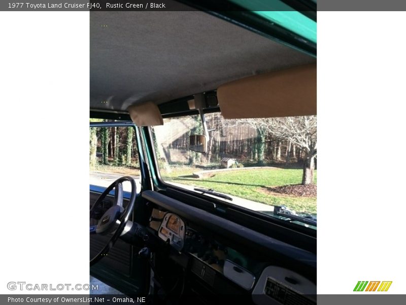 Rustic Green / Black 1977 Toyota Land Cruiser FJ40