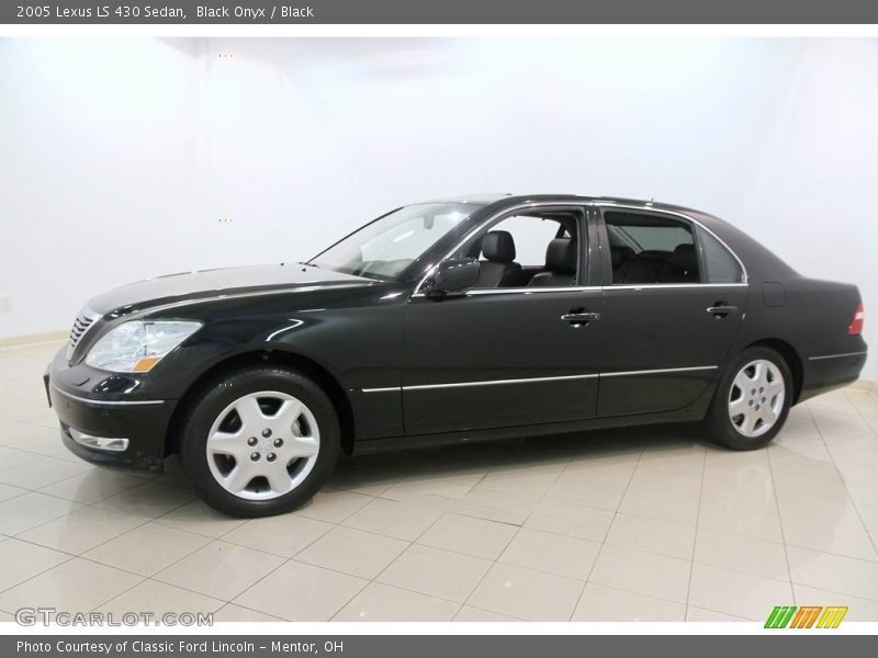 Black Onyx / Black 2005 Lexus LS 430 Sedan